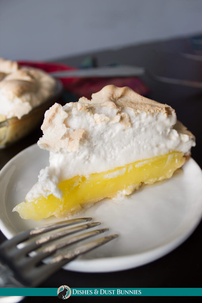 Classic Lemon Meringue Pie from dishesanddustbunnies.com