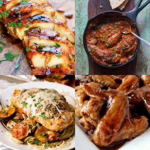 18 Scrumptious Chicken Recipes - dishesandustbunnies.com