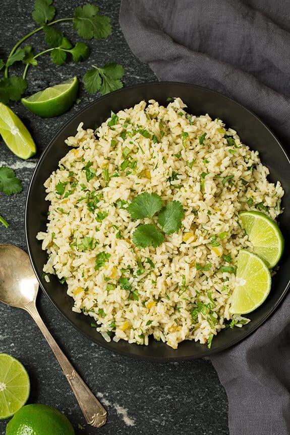 Cilantro Lime Rice from Cooking Classy