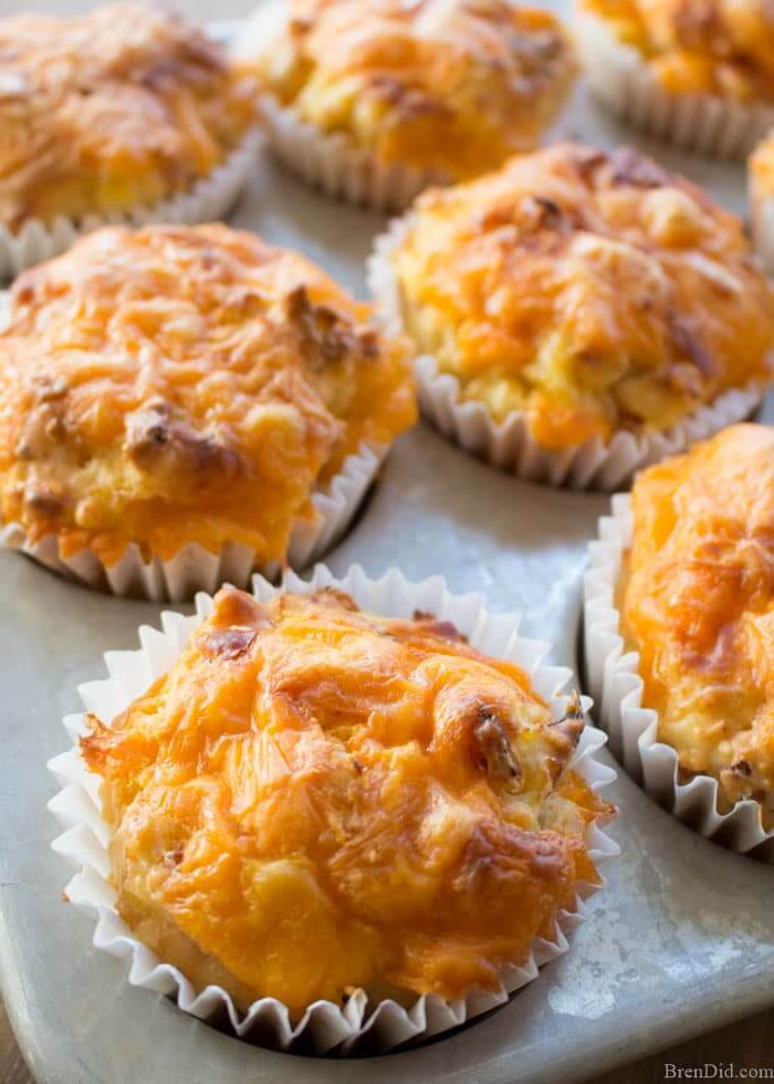 The Best Ham, Egg and Cheese Breakfast Muffins from Bren Did