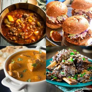 30 Delicious Slow Cooker Recipes - dishesanddustbunnies.com