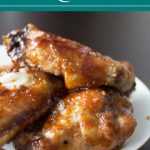 Root Beer Chicken Wings from dishesanddustbunnies.com