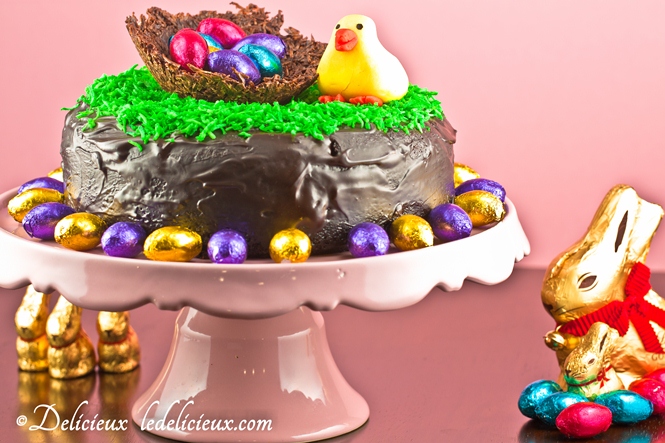 Chocolate Easter Cake from Delicious Everyday