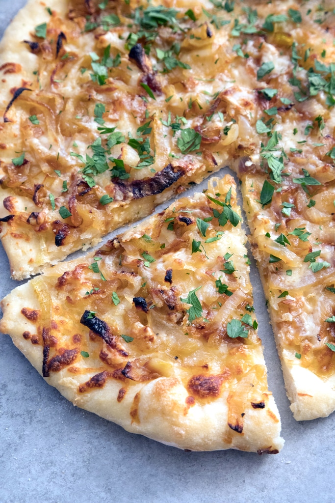 French Onion Soup Pizza from We Are Not Martha