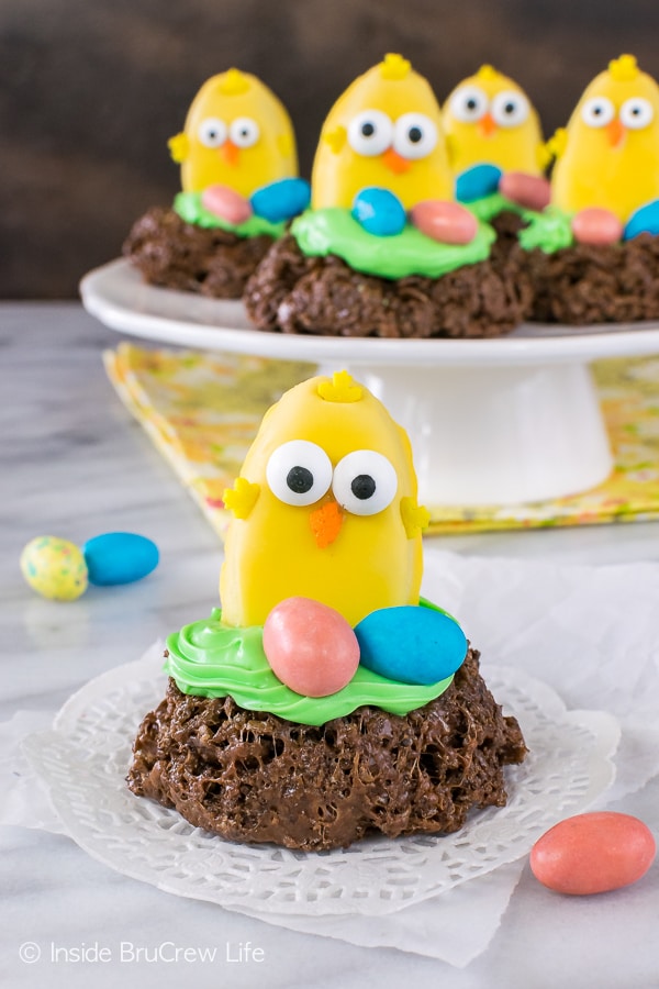 No Bake Easter Nest Cookies from Inside Bru Crew Life