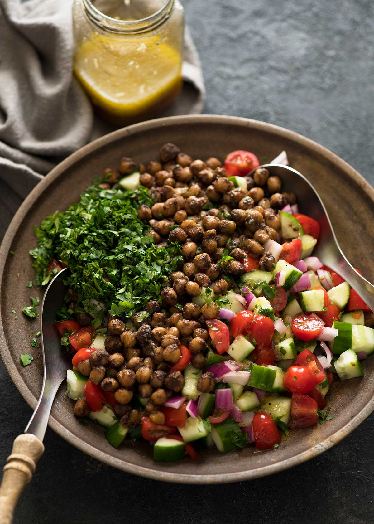 Middle Eastern Chickpea Salad from RecipeTin Eats