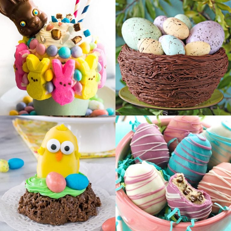33 Sweet Treats and Easter Dessert Recipes - dishesanddustbunnies.com