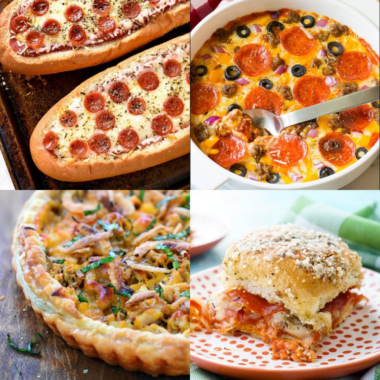 32 Recipes for Pizza Lovers - dishesanddustbunnies.com