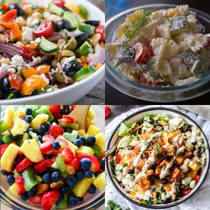 25 Perfect Picnic Salad Recipes from dishesanddustbunnies.com