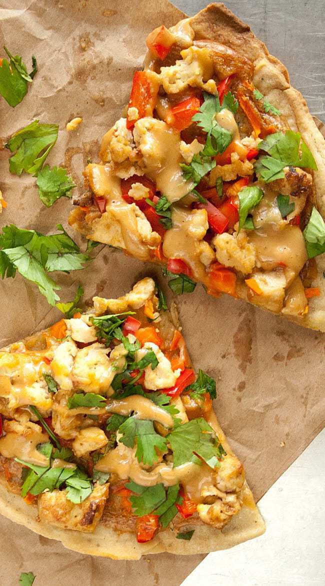 Thai Pizza from Create Mindfully