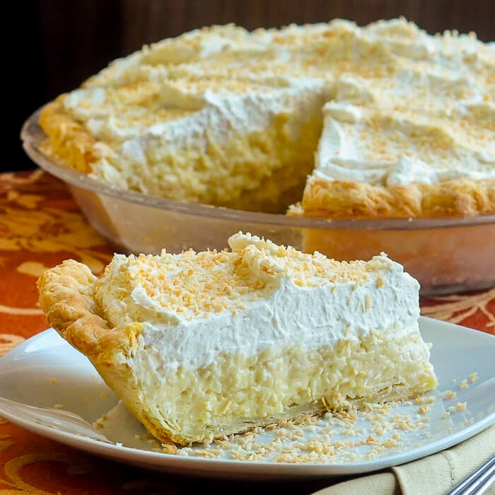 Coconut Cream Pie - The Old Fashioned Way from Rock Recipes