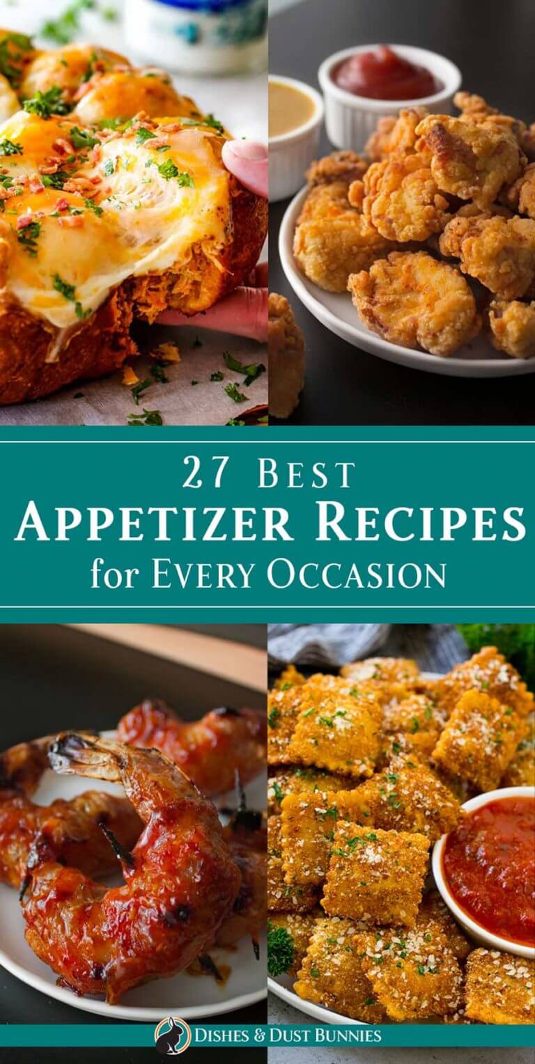 27 Best Appetizer Recipes for Every Occasion Dishes & Dust Bunnies