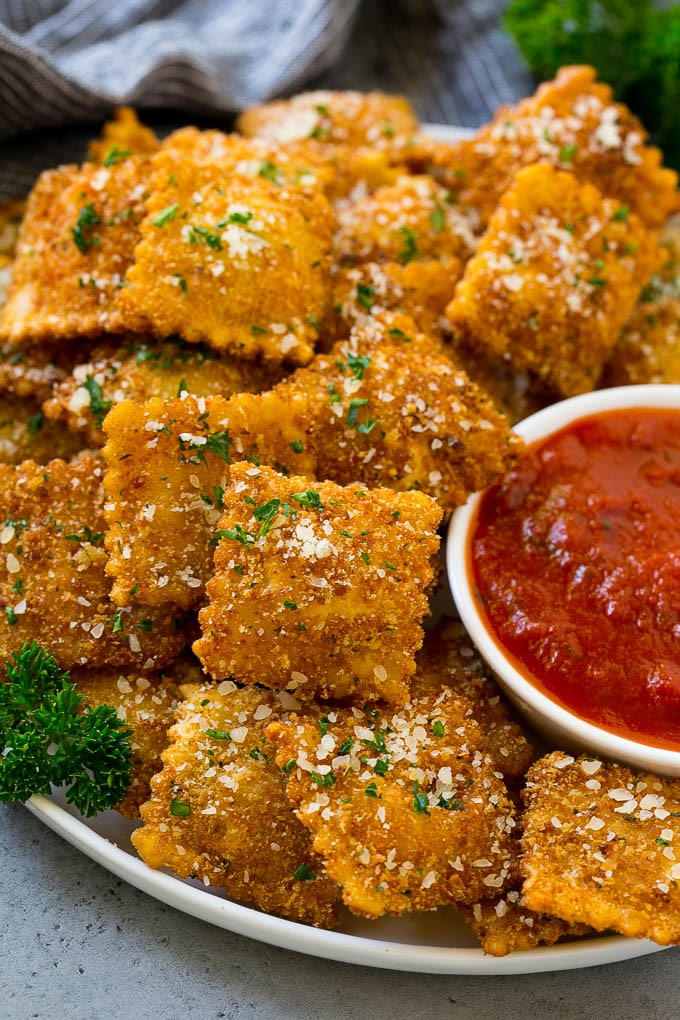 Fried Ravioli from Dinner at the Zoo