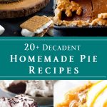 20+ Decadent Homemade Pie Recipes via @mvdustbunnies