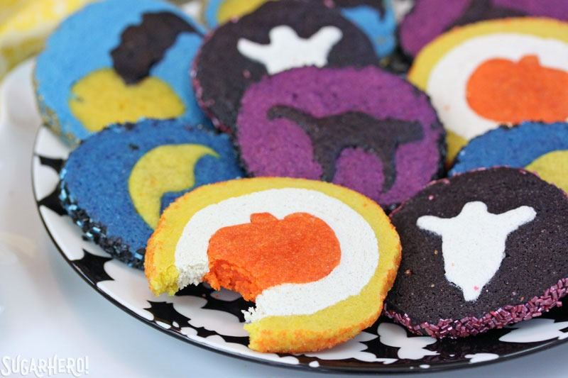 Slice and Bake Halloween Cookies from Sugar Hero!