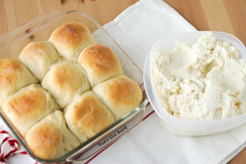 Leftover Mashed Potato Rolls from Num's the Word