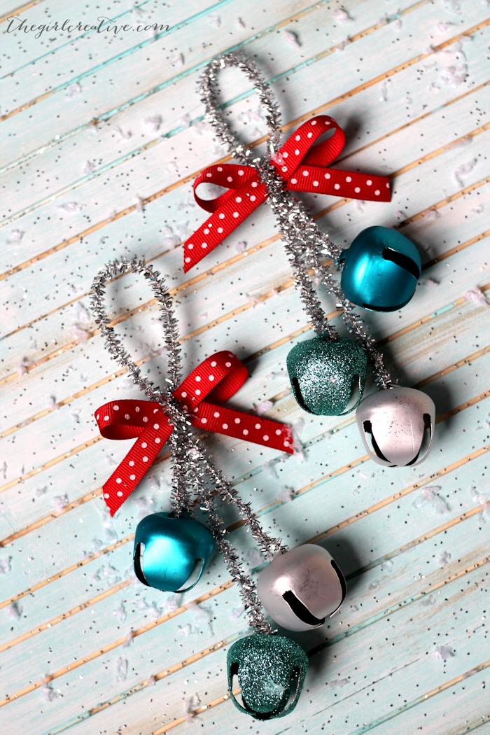 Jingle Bells Christmas Ornaments from Crafting Chicks