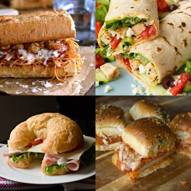 30 Delicious Sandwich & Wrap Recipes