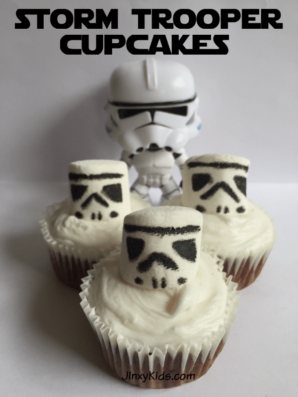 Storm Trooper Cupcakes Recipe from Jinxy Kids