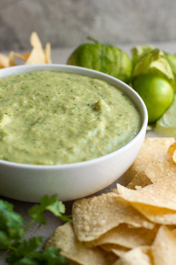 Creamy Salsa Verde from Away From the Box