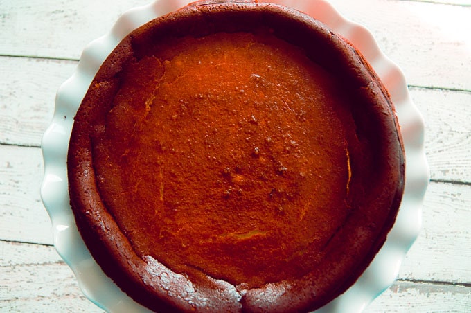 Burnt Basque Cheesecake Recipe from Chocolates and Chai
