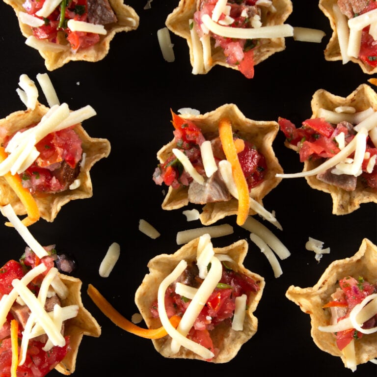 Steak and Salsa Taco Bites – Quick and Easy Appetizer