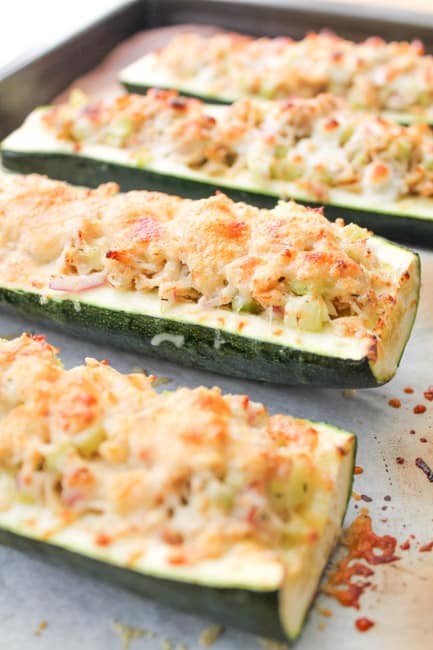 Roasted Zucchini Tuna Melts from The Honour System