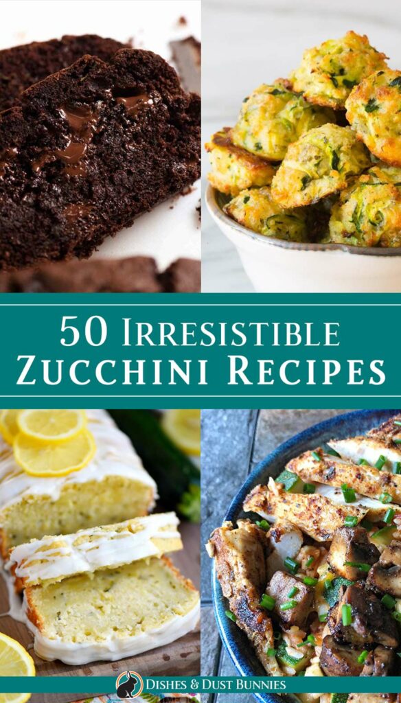 50 Irresistible Zucchini Recipes - Dishes & Dust Bunnies