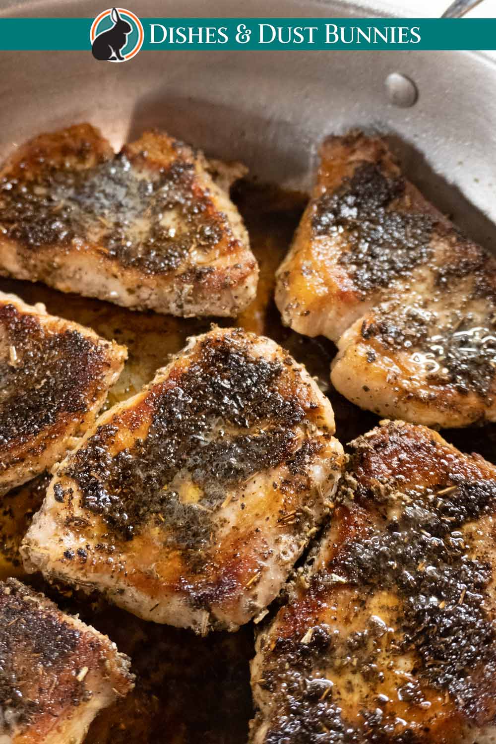 Pan Seared Pork Chops with Sage and Brown Butter