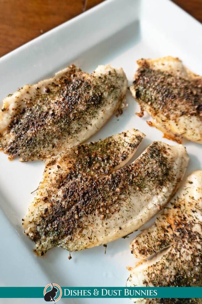 Baked Tilapia Fillets Easy & Oven Baked Dishes & Dust Bunnies