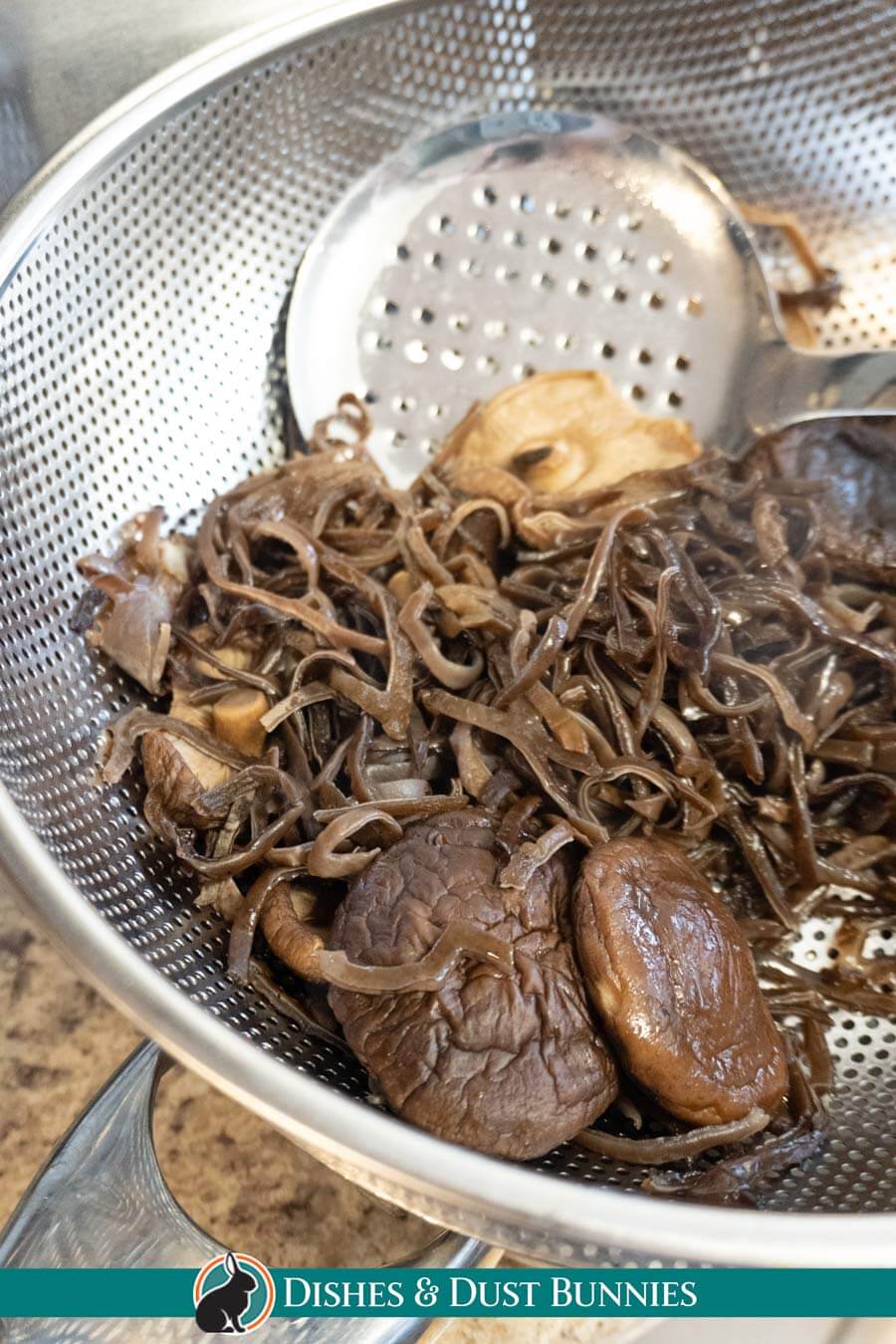 mushrooms used to make hot and sour soup