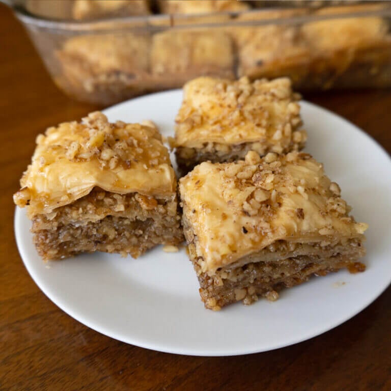 Homemade Baklava