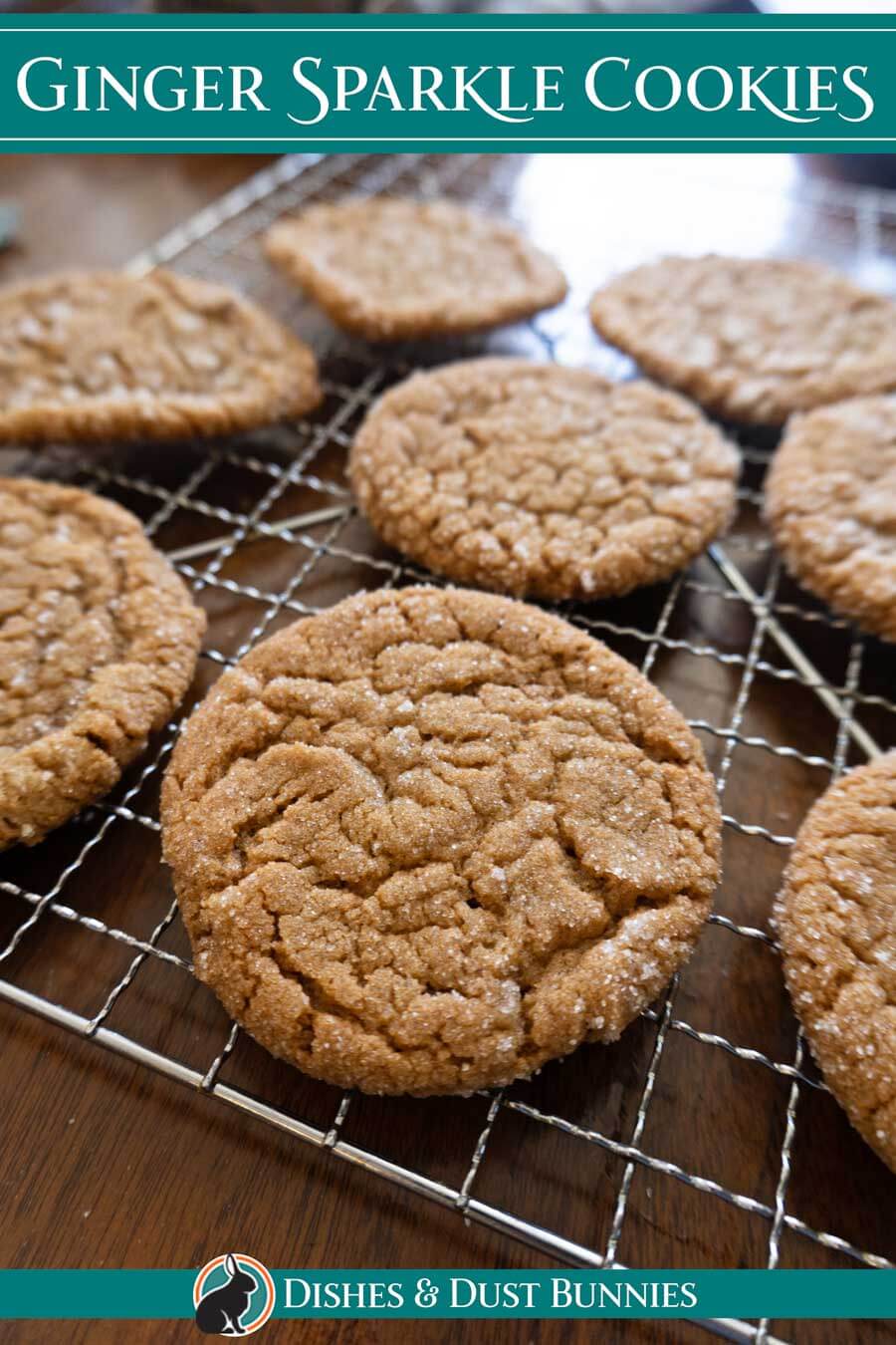 Ginger Sparkle Cookies