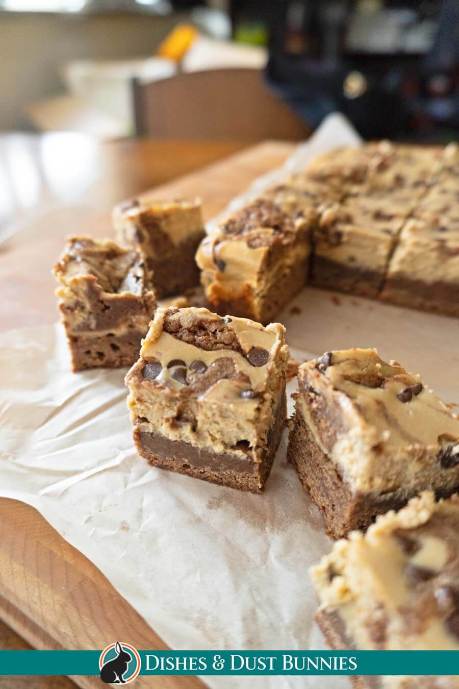 Chocolate Cappuccino Cheesecake Brownie Squares
