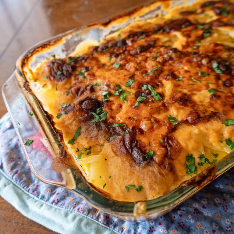 Old Fashioned Scalloped Potatoes