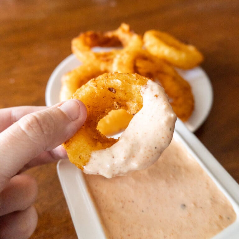 Zesty Onion Ring Sauce Burger King Copycat Recipe Dishes & Dust Bunnies
