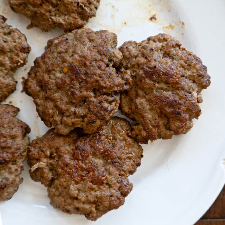 Homemade Breakfast Sausage Patties