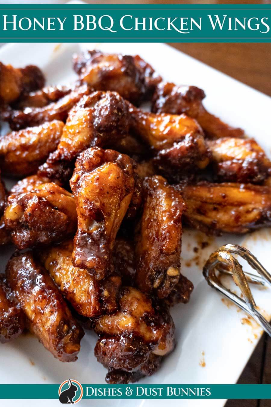 Honey BBQ Chicken Wings - Dishes & Dust Bunnies