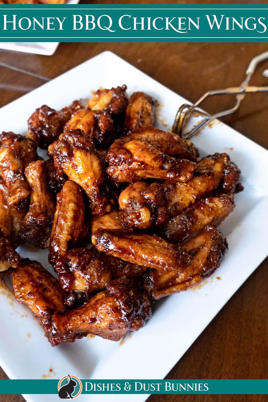 Honey BBQ Chicken Wings - Dishes & Dust Bunnies
