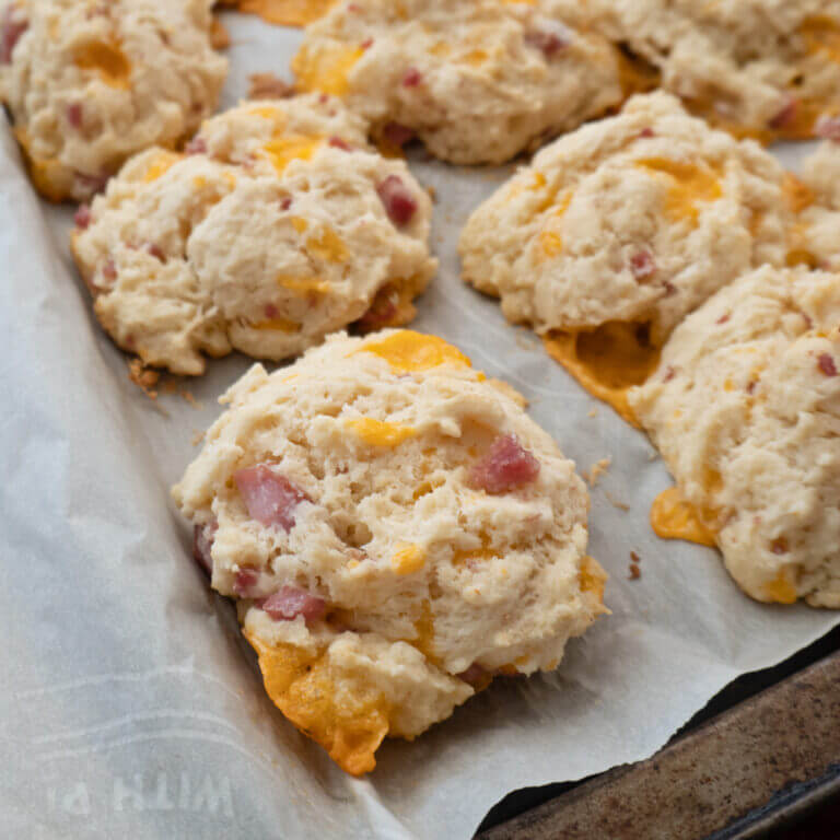 Ham and Cheese Biscuits