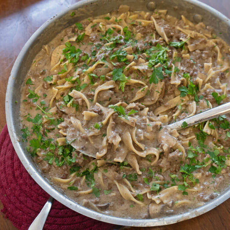 Easy Beef Stroganoff