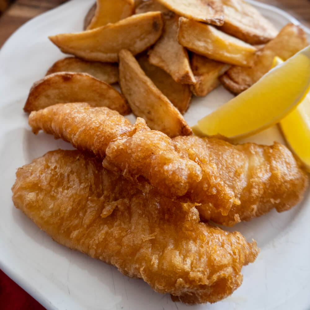 Crispy Beer Battered Fish (With or Without the Beer!) - Dishes & Dust  Bunnies
