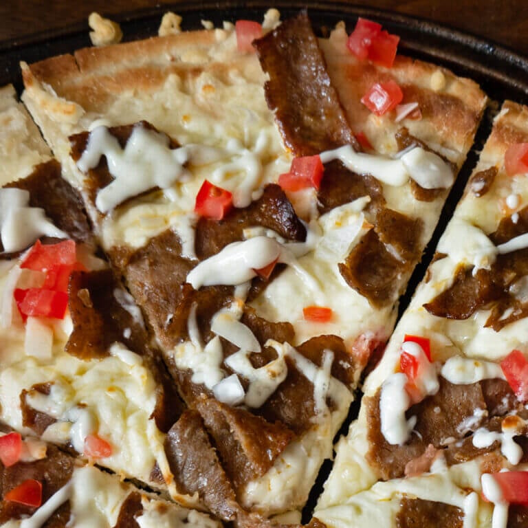 Authentic Halifax Donair Pizza