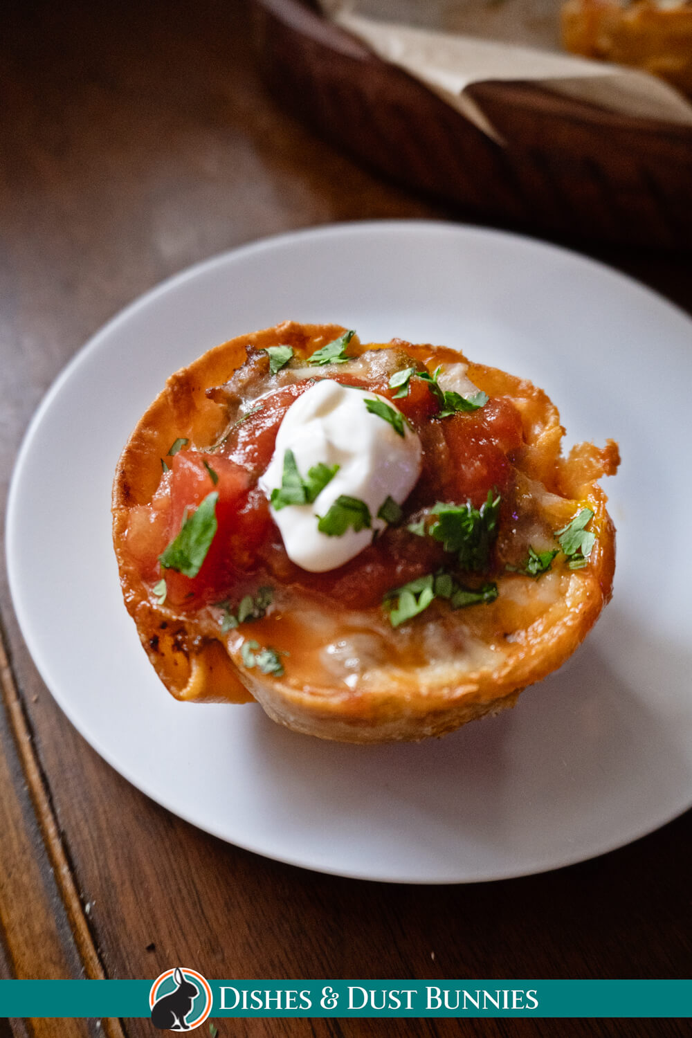 Crispy Taco Cups in a Muffin Tin