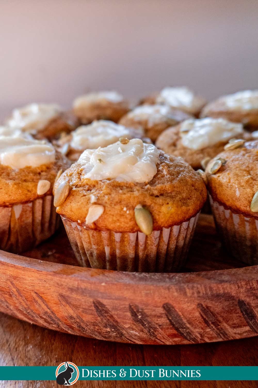 Pumpkin Muffins with Cream Cheese (Starbucks Copycat) Dishes & Dust