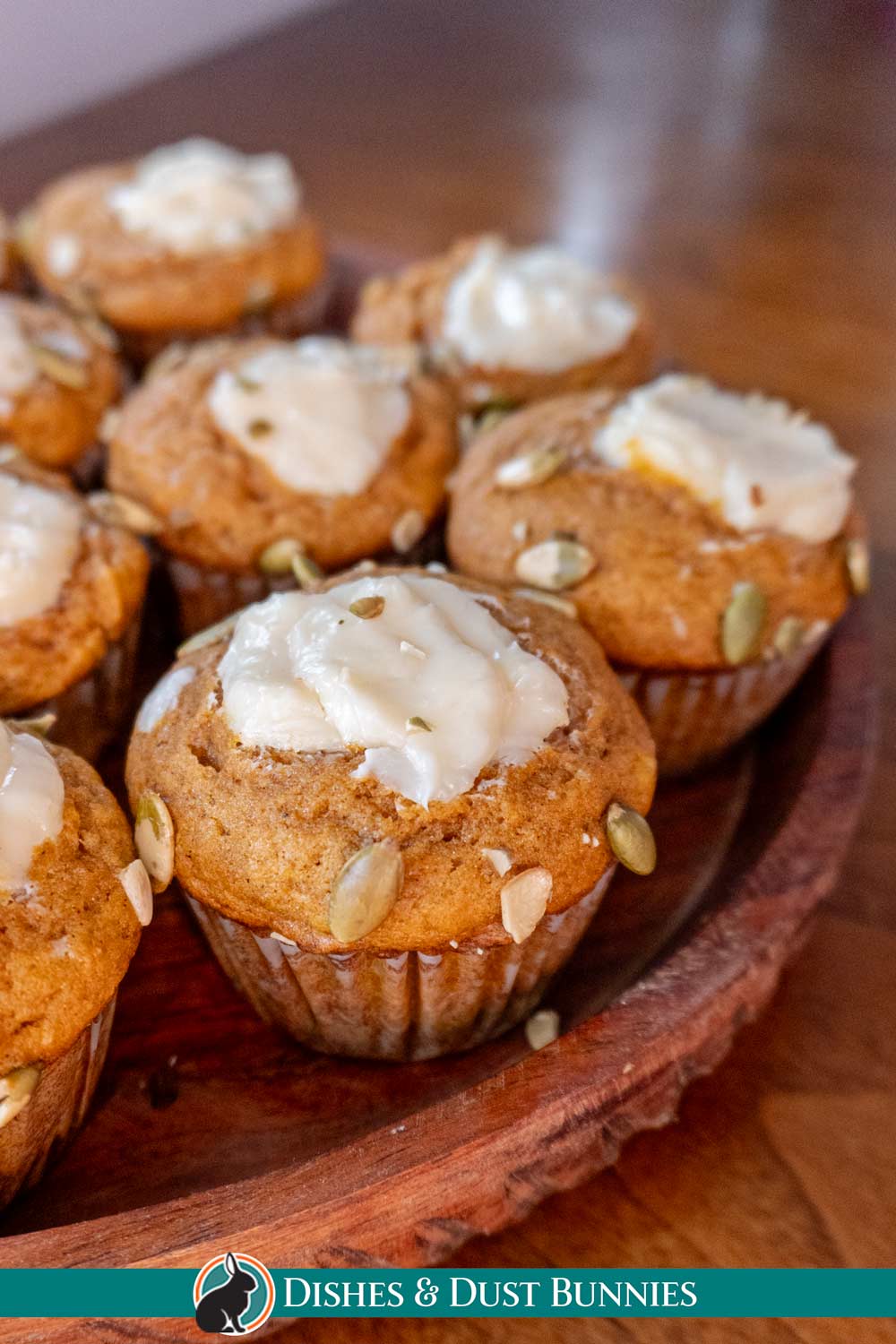 Pumpkin Muffins with Cream Cheese (Starbucks Copycat)