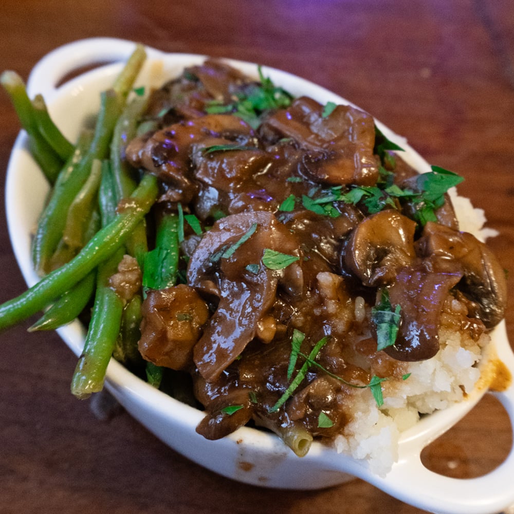 Rich & Easy Mushroom and Onion Gravy from Scratch