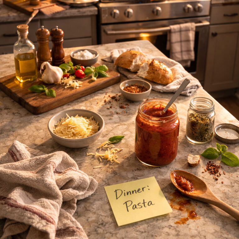 How to Make Dinner Time Less Stressful (Without Overcomplicating It)