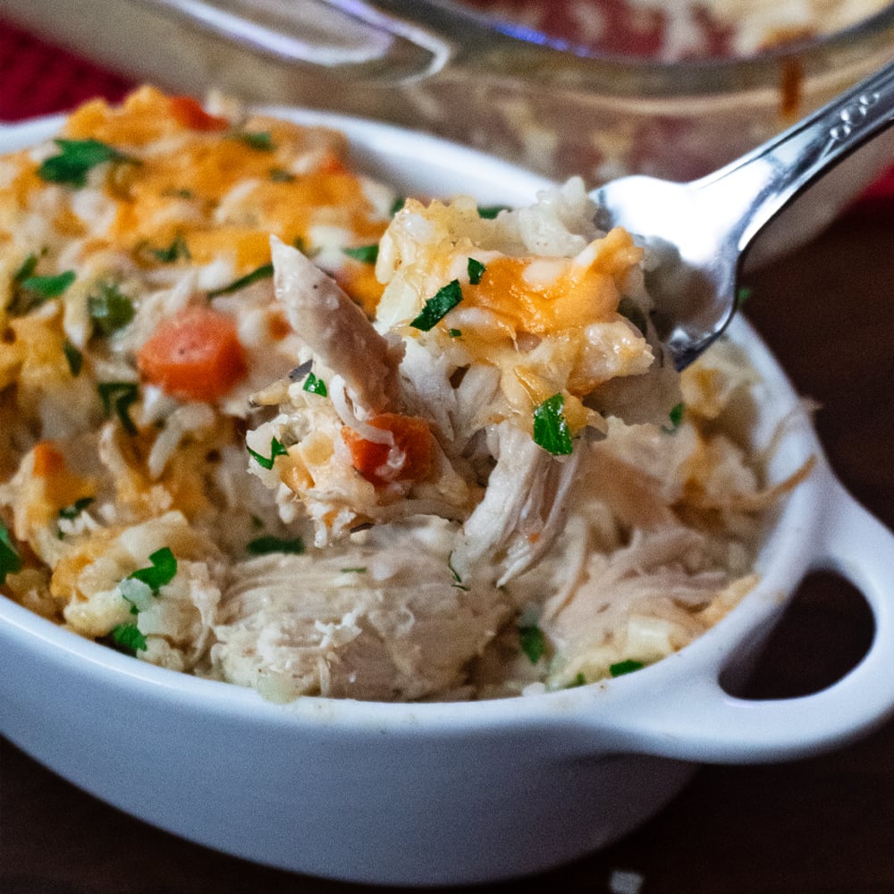Creamy Chicken and Rice Casserole
