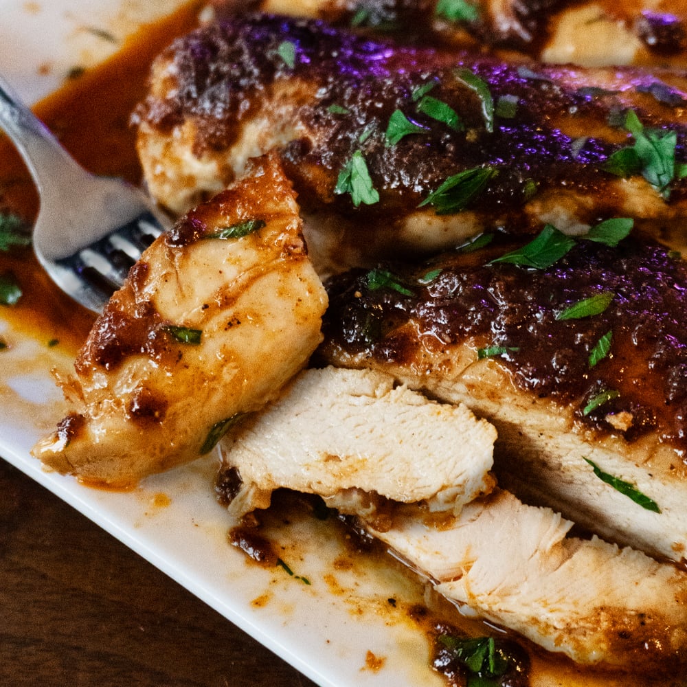 Brown Sugar Garlic Baked Chicken Breast